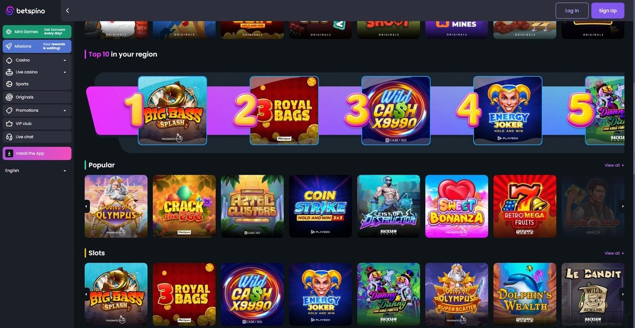 Betspino Casino Casino